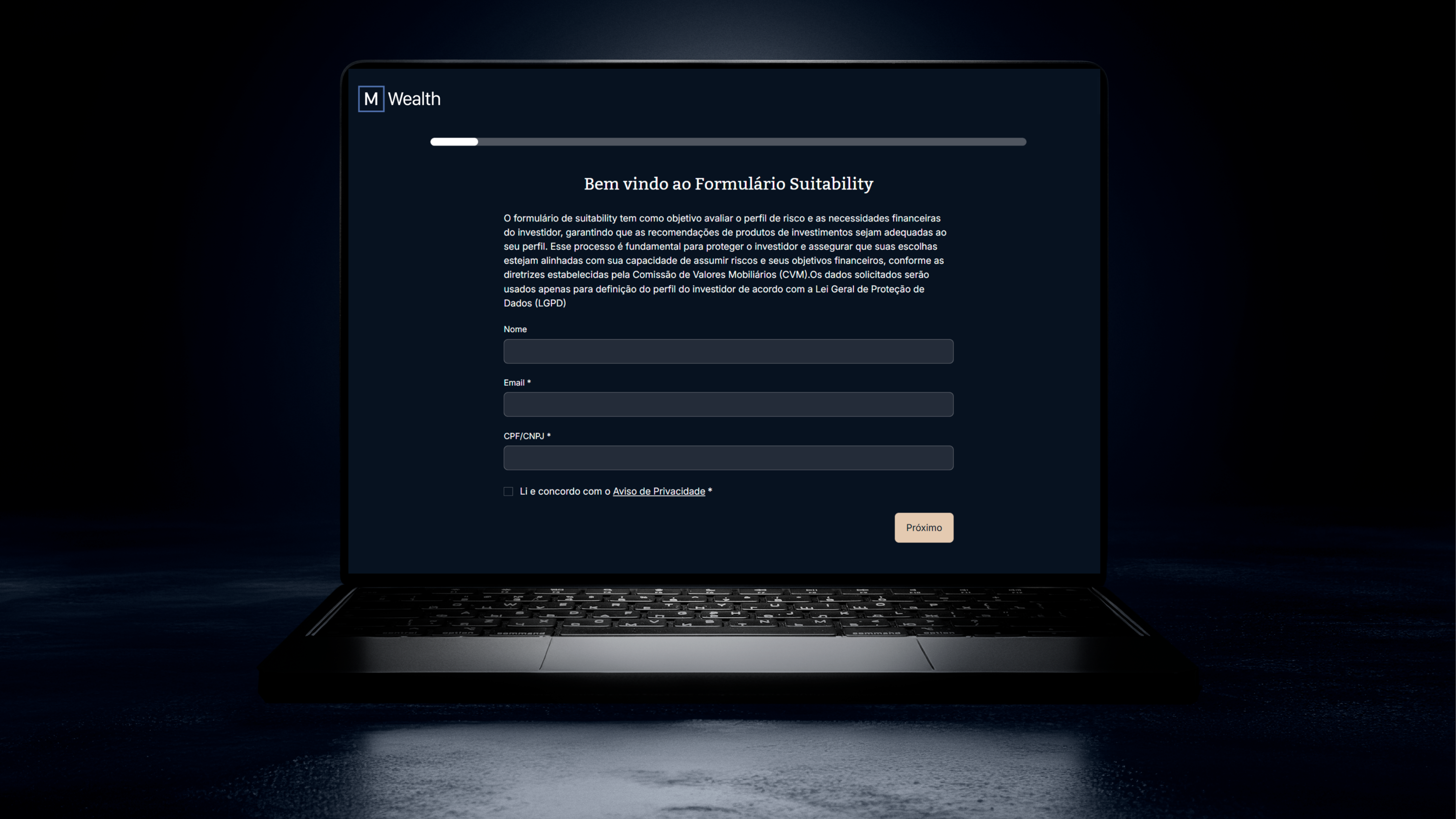 Como a MWealth profissionalizou seu processo de onboarding com a Veritas