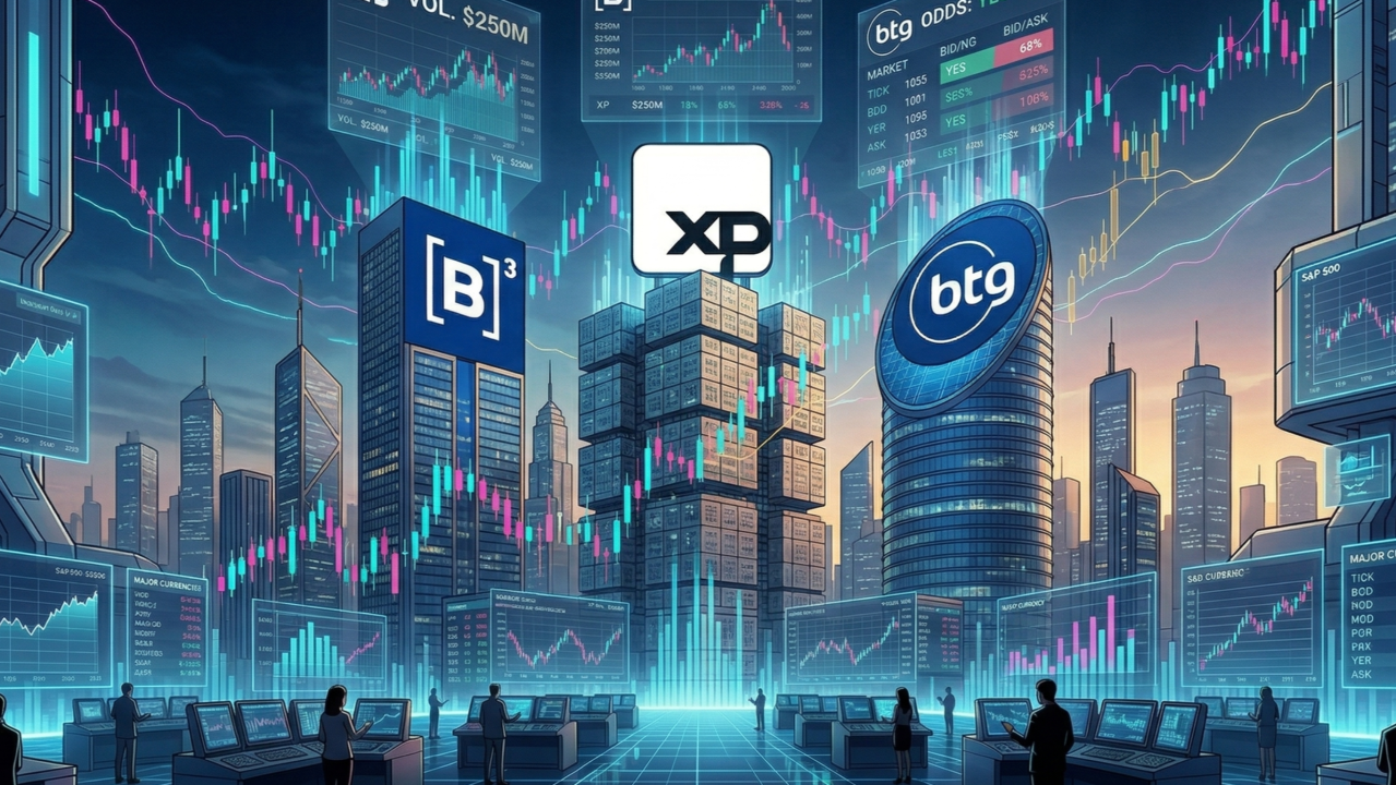 Mercado Preditivo chegou ao Brasil: XP, B3 e BTG lideram o pioneirismo, mas regulação ainda é desafio